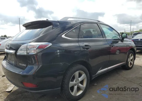 2012 Lexus Rx 350 from USA, damaged, VIN 2T2BK1BA6CC129431